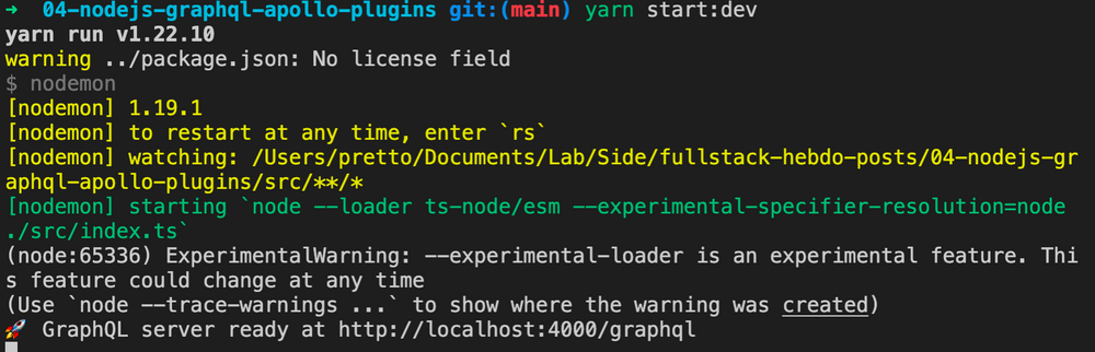 Improve your Apollo server with Apollo Server Plugins.